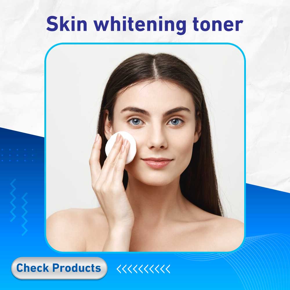 Skin whitening toner