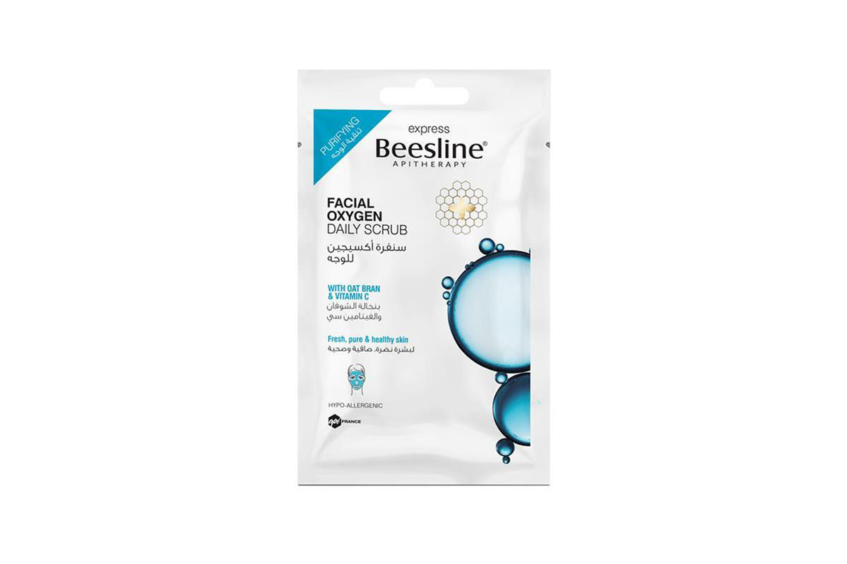 BEESLINE FACIAL OXYGEN DAILY SCRUB 25GM - Life Care Apotek