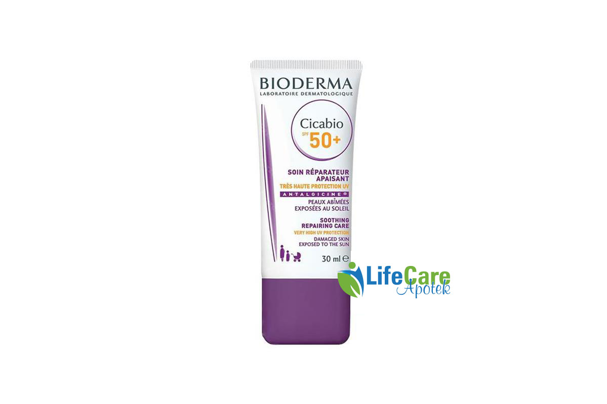 BIODERMA CICABIO SPF 50 PLUS VERY HIGH PROTECTION 30 ML - Life Care Apotek