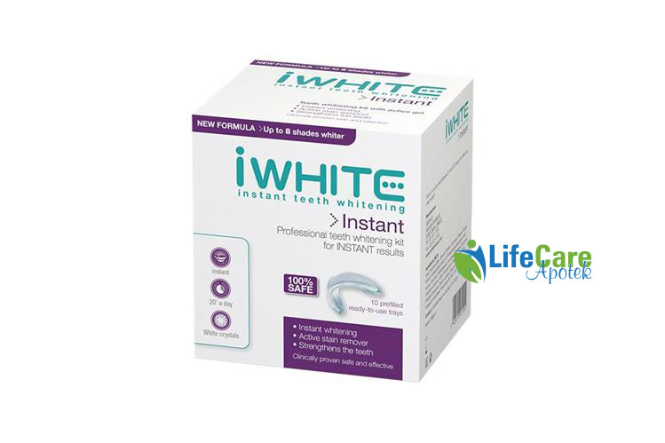 I WHITE INSTANT TEETH WHITENING 10 PREFILLED - Life Care Apotek