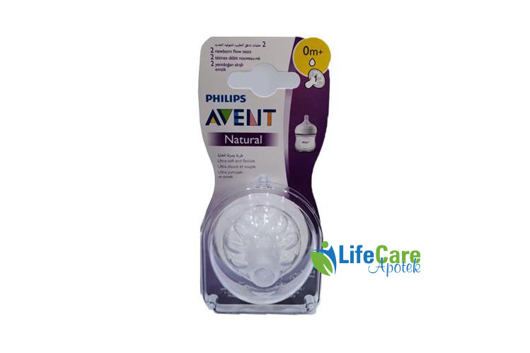 PHILIPS AVENT NATURAL 2.0 TEATS 0 MONTH + - Life Care Apotek