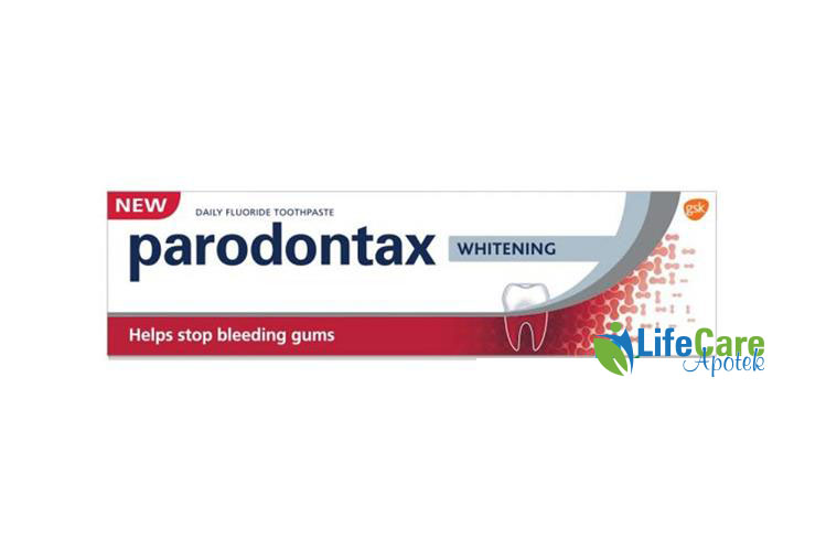 PARODONTAX TOOTHPASTE WHITINING 75 ML - Life Care Apotek