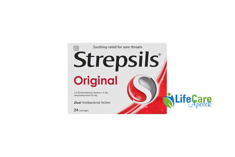 STREPSILS ORIGINAL 24 TABLETS - Life Care Apotek