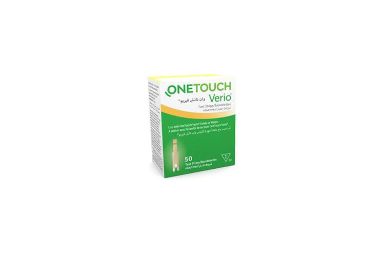 ONETOUCH VERIO 50 STRIPS - Life Care Apotek