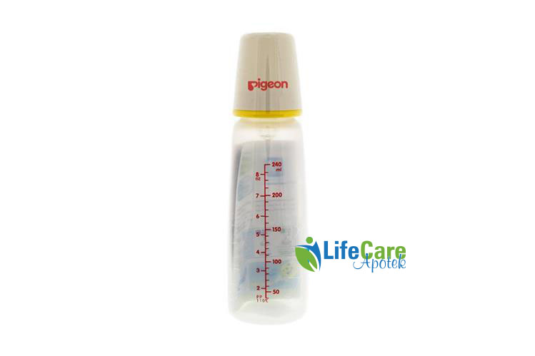 PIGEON FLEXIBLE GLASS NURSER PLUS 4 MONTH 200 ML - Life Care Apotek