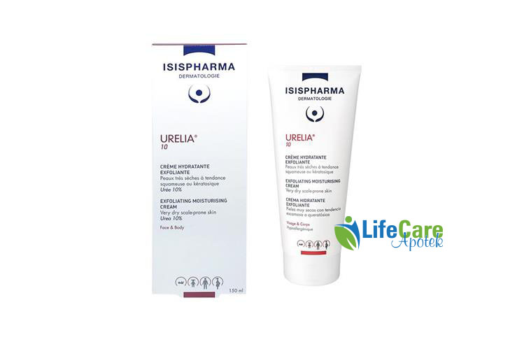 ISISPHARMA URELIA 10 CREAM UREA 10% 150 ML - Life Care Apotek
