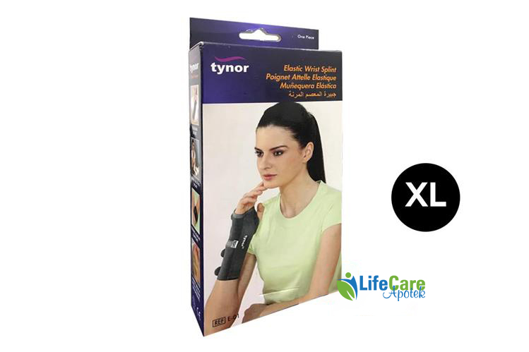 TYNOR ELASTIC WRIST SPLINT LEFT XL E01 - Life Care Apotek