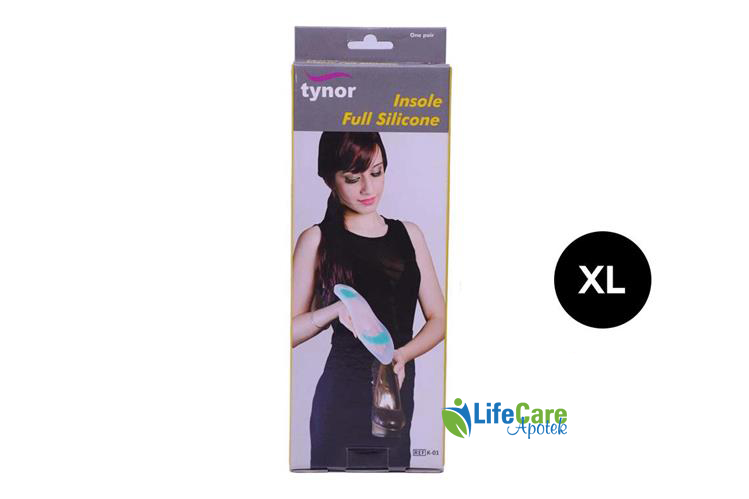 TYNOR INSOLE FULL SILICONE XL K01 - Life Care Apotek