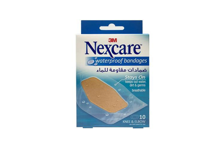 NEXCARE WATERPROOF BANDAGES 10 STRIPS - Life Care Apotek