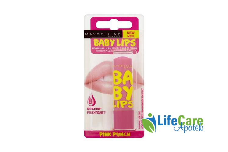 MAYBELLINE BABY LIP BALM 25 PINK PUNCH - Life Care Apotek