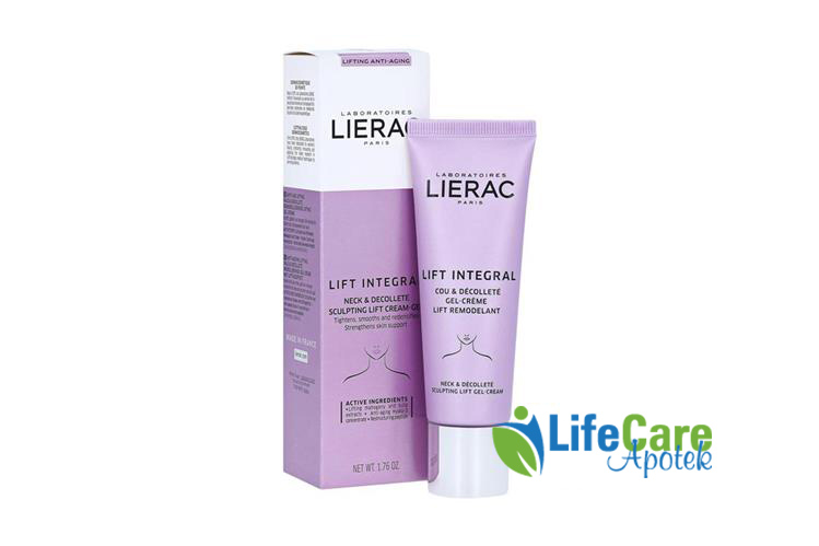LIERAC LIFT INTEGRAL NECK AND DECOLLETE CREAM GEL 50ML - Life Care Apotek
