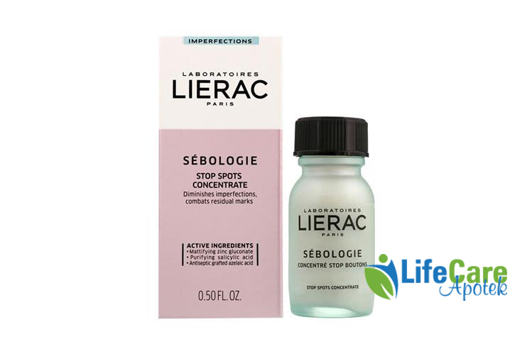 LIERAC SEBOLOGIE STOP SPOTS 15 ML - Life Care Apotek