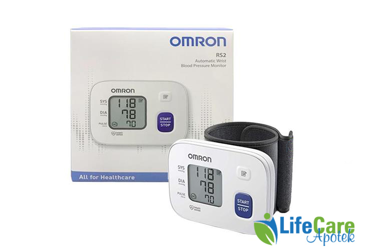 OMRON BLOOD PRESSURE MONITOR RS2 - Life Care Apotek