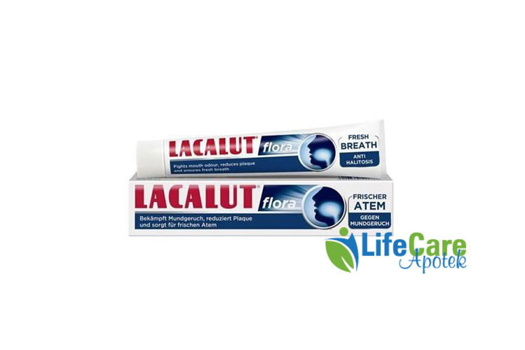 LACALUT FLORA TOOTHPASTE 75ML - Life Care Apotek