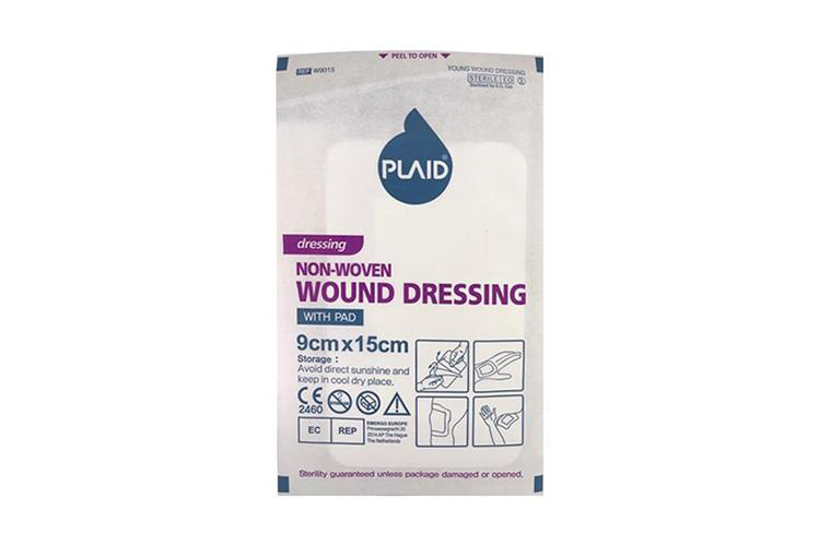 PLAID W DRESSING 9 CMX15 CM - Life Care Apotek