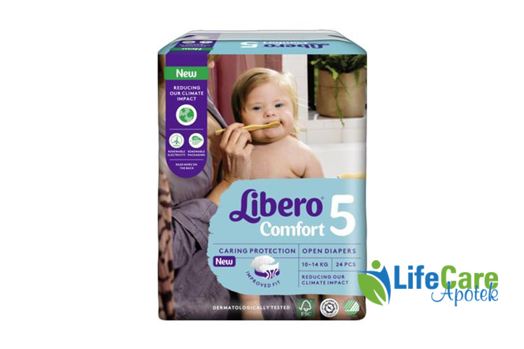 LIBERO COMFORT 5 10 TO 14 KG  24 DIAPERS - Life Care Apotek