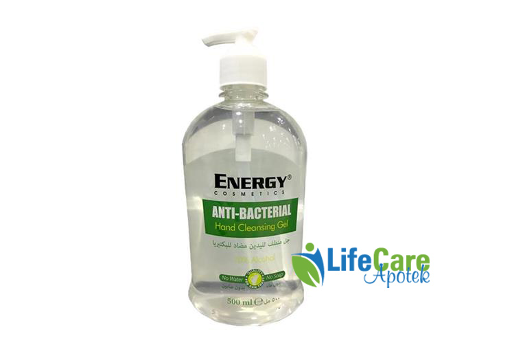 ENERGY ANTI BACTERIAL HAND 500 ML - Life Care Apotek