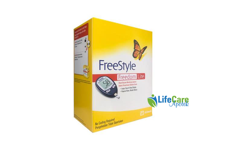 FREESTYLE FREEDOM LITE MONITOR WITH 10 STRIPS - Life Care Apotek
