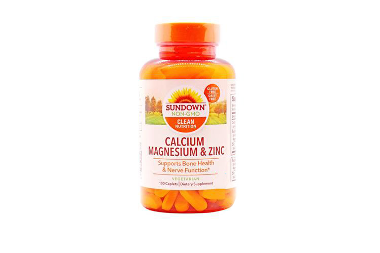 SUNDOWN CALCIUM  MAGNESIUM ZINC 100 CAPSULES - Life Care Apotek