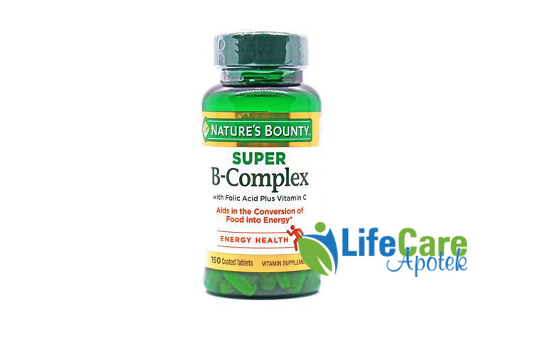 NATURES  BOUNTY SUPER B COMPLEX 150 TAB - Life Care Apotek
