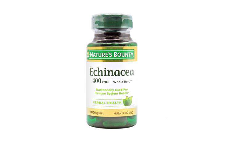NATURE'S BOUNTY ECHINACEA 400 MG 100 CAPSULES - Life Care Apotek