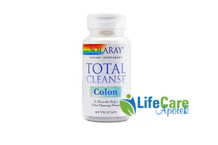 SOLARAY TOTAL CLEANSE COLON 60VEGCAPS - Life Care Apotek