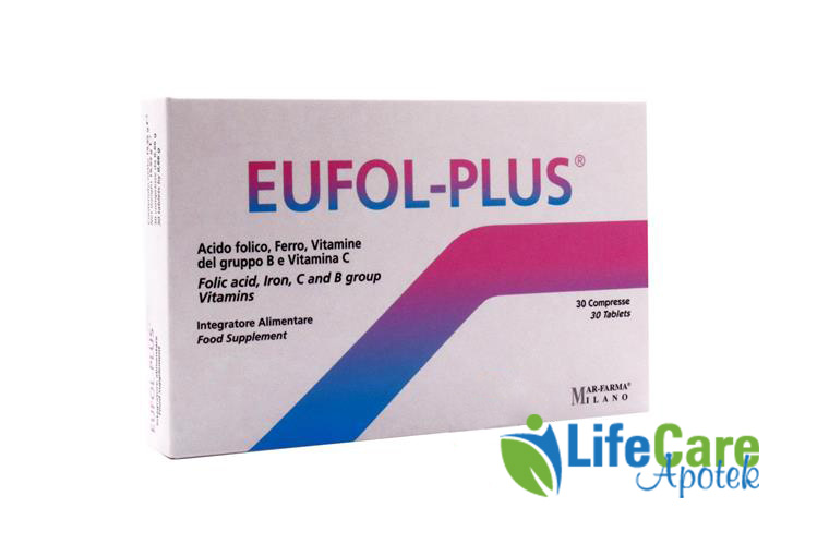 EUFOL PLUS 30 TAB - Life Care Apotek