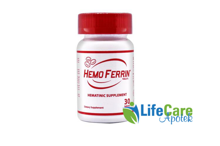 HEMO FERRIN 30 TABLETS - Life Care Apotek