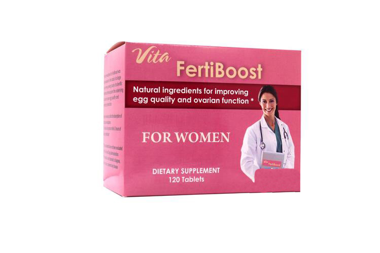 VITA FERTIBOOST FOR WOMEN 120 TABLETS - Life Care Apotek