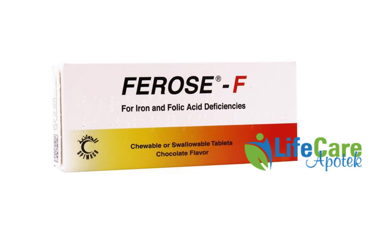 FEROSE F TABLETS 30 TAB - Life Care Apotek