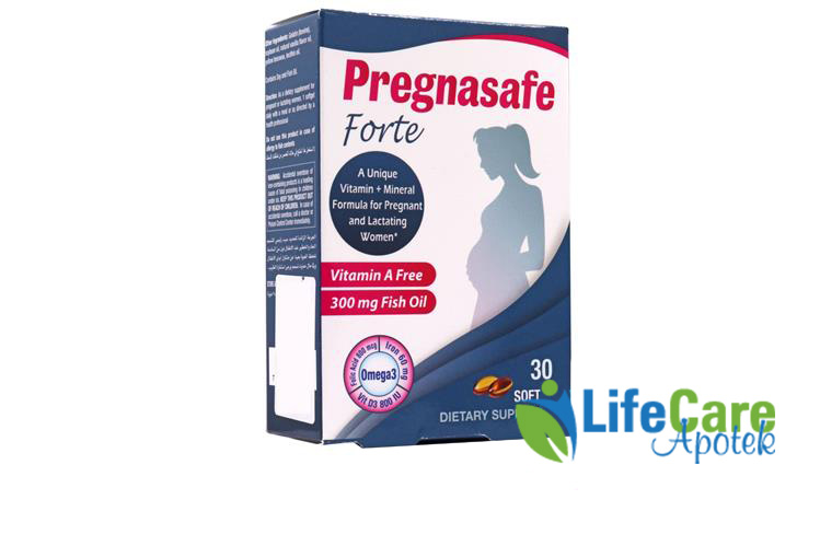PURE HEALTH PREGNASAFE FORTE 30 SOFTGELS - Life Care Apotek