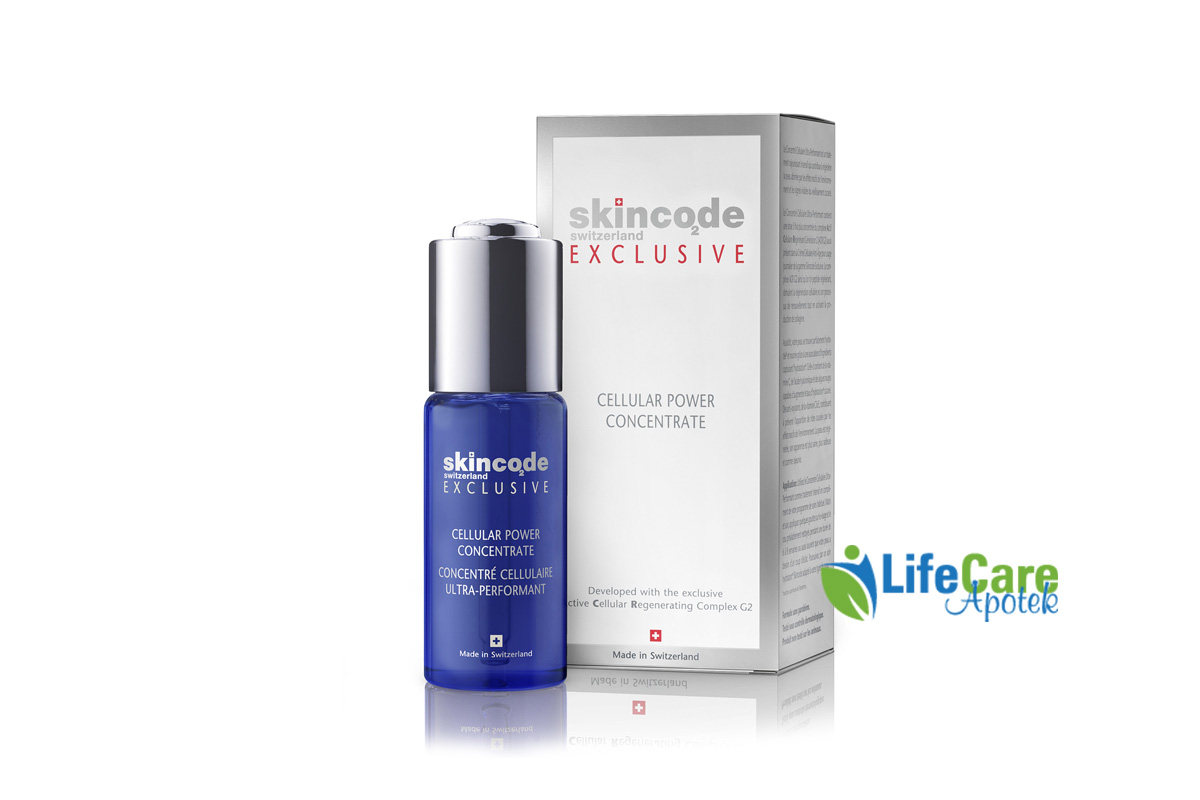 SKINCODE CELLULAR POWER CONCENTRATE SERUM 30 ML - Life Care Apotek