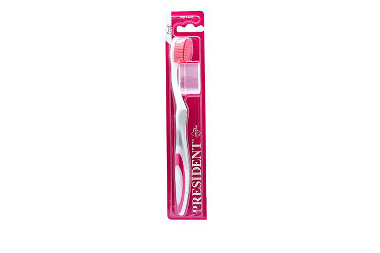 PRESIDENT PROFI TOOTHBRUSH SOFT - Life Care Apotek