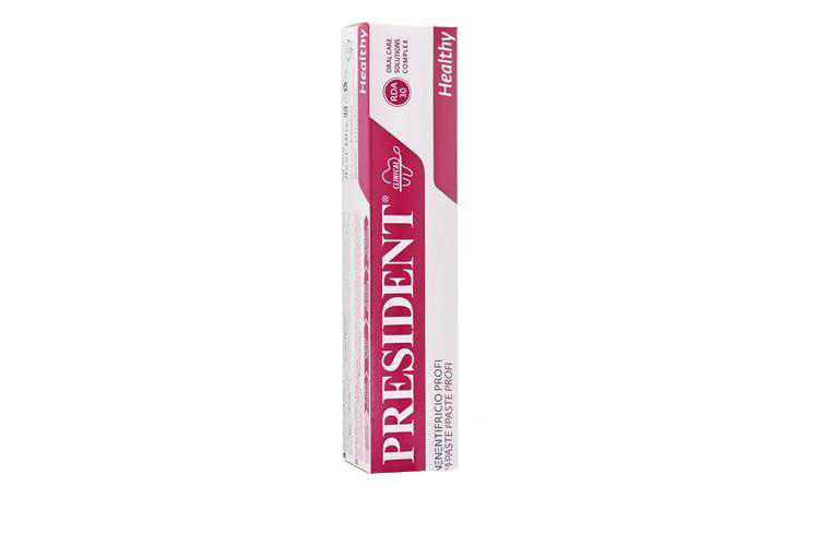 PRESIDENT TOOTHPASTE PROFI HEALTHY 75 ML - Life Care Apotek