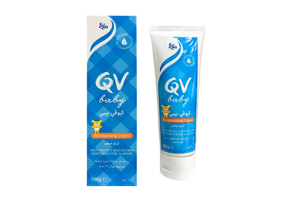 QV BABY MOISTURISING CREAM 100 GM - Life Care Apotek