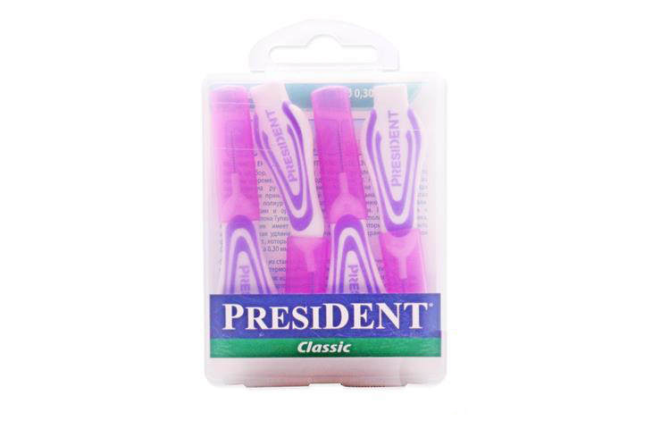 PRESIDENT CLASSIC INTERDENTAL BRUSHES S - Life Care Apotek