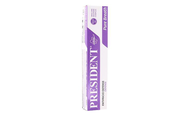 PRESIDENT TOOTHPASTE PURE BREATH 75 ML - Life Care Apotek