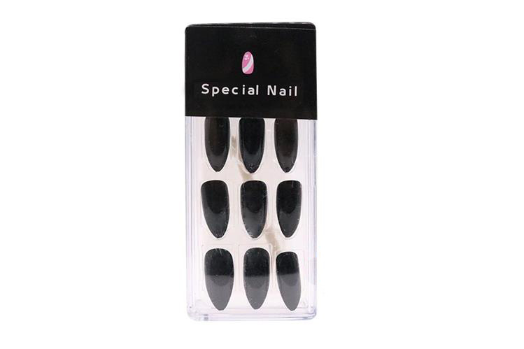 PRIMED SPECIAL FAKE NAILS COLOR BLACK - Life Care Apotek