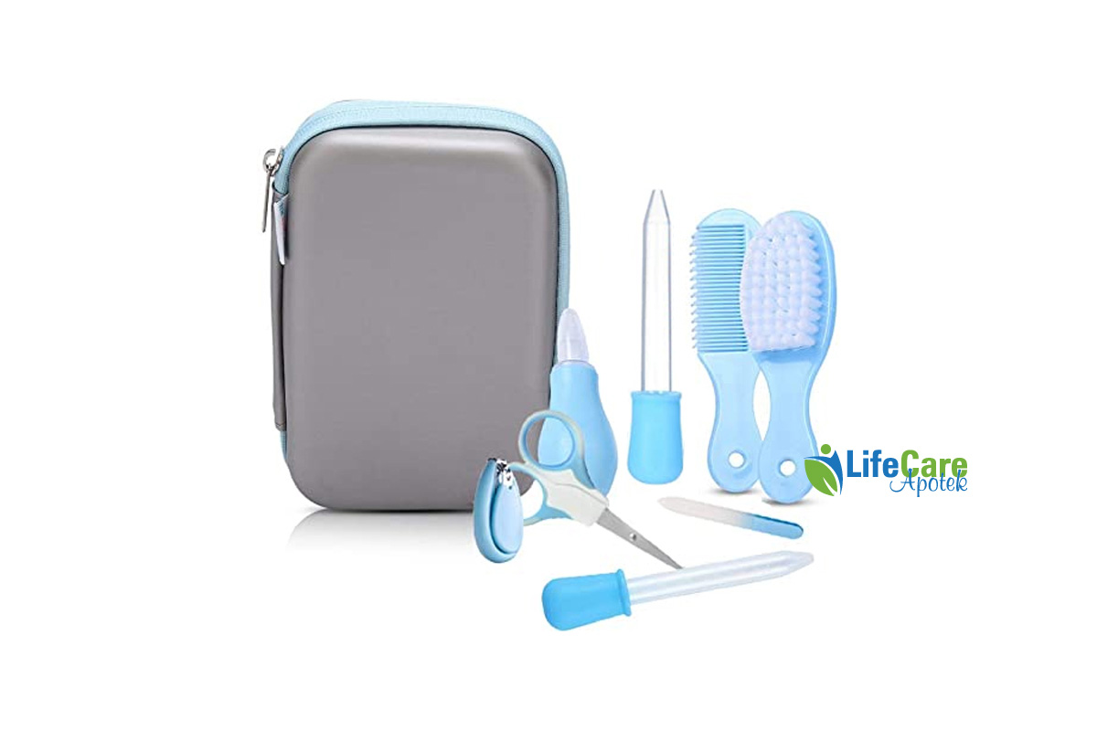 PRITTY BABY GROOMING KIT BLUE 8 PIECES - Life Care Apotek