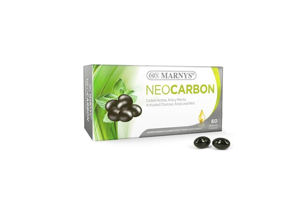 MARNYS NEOCARBON 60 CAPSULES - Life Care Apotek