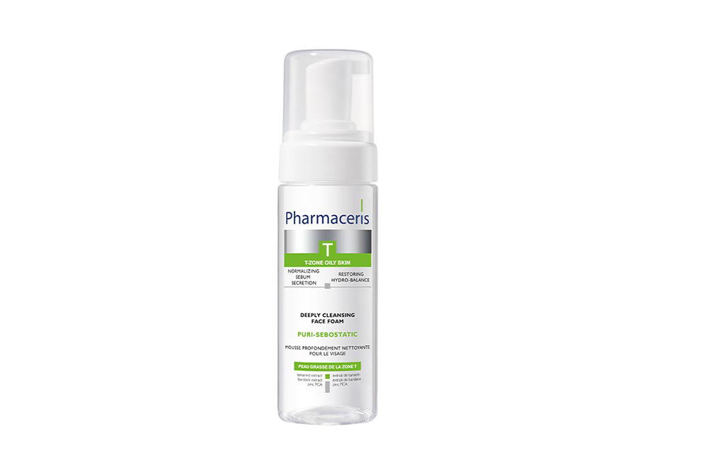 PHARMACERIS T PURI SEBOSTATIC CLEANSING FOAM 150 M - Life Care Apotek