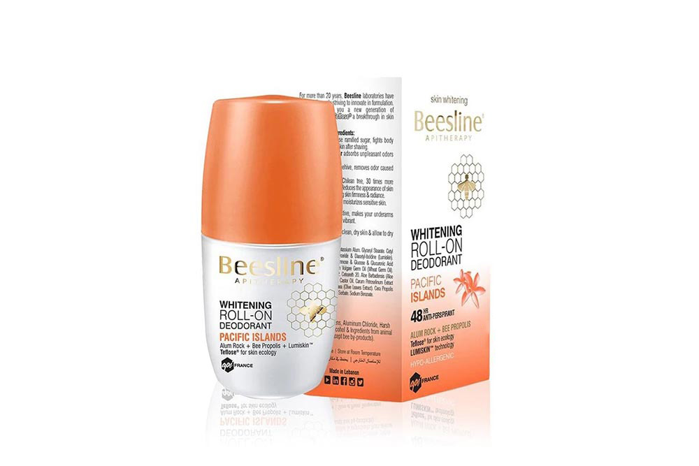 BEESLINE DEO ROLL WHITENING PACIFIC ISLANDS 48HR 50ML - Life Care Apotek