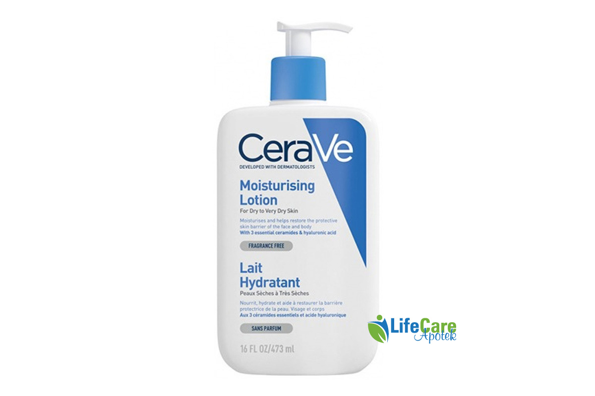 CERAVE MOISTURISING LOTION LAIT HYDRATANT 473 ML - Life Care Apotek