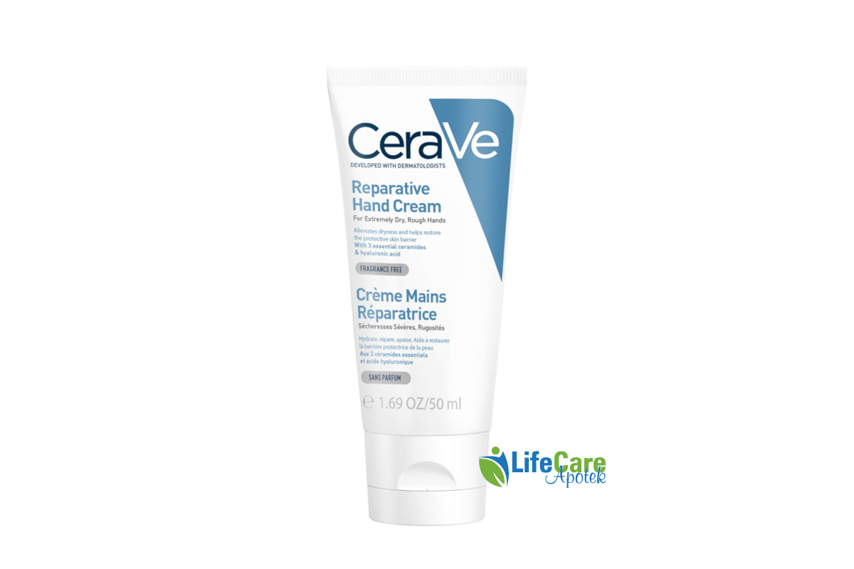 CERAVE REPARATIVE HAND CREAM 50 ML - Life Care Apotek
