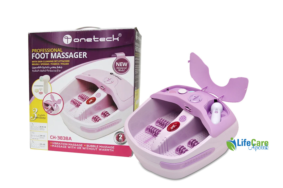 ONETECH  PROFESSIONAL FOOT MASSAGER WITH 3 FUNCTIONS - Life Care Apotek