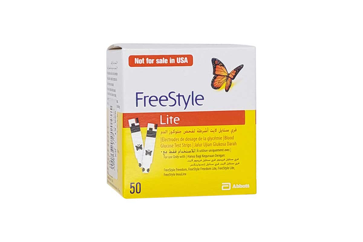 FREESTYLE LITE 50 STRIP - Life Care Apotek