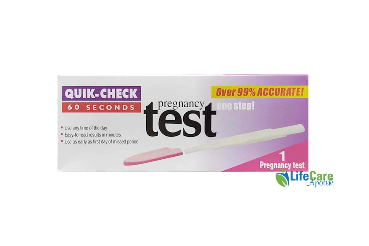 DR FAY QUIK CHECK PREGNANCY 1 TEST - Life Care Apotek