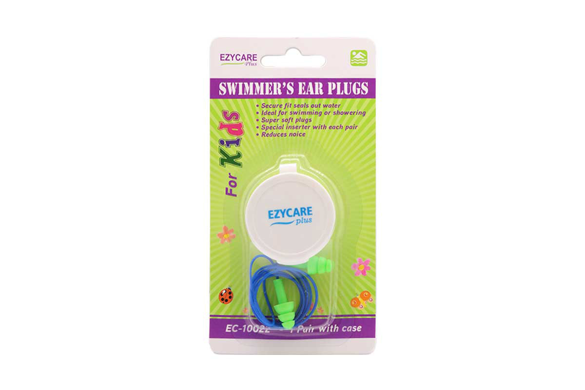 EZYCARE SWIMMERS KIDS EAR PLUGS 10022 - Life Care Apotek