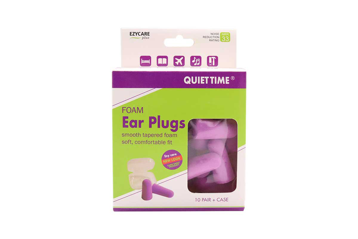 EZYCARE QUIET TIME FOAM EAR PLUGS 10800 - Life Care Apotek