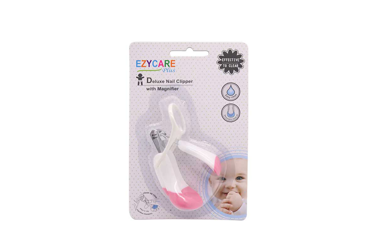 EZYCARE DELUXE NAIL CLIPPER WITH MAGNIFIER 11802 - Life Care Apotek